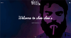Desktop Screenshot of choochoosbar.com